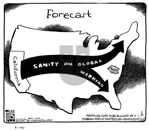 Tom Toles on Friday September 1, 2006 Comic Strip