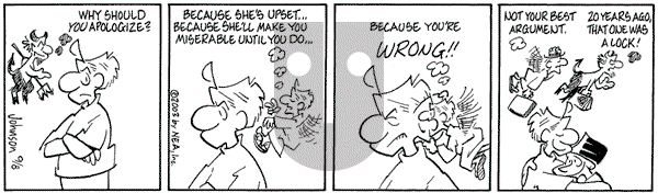 Arlo and Janis on Monday September 8, 2003 Comic Strip