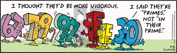 Frank and Ernest on Thursday March 8, 2018 Comic Strip