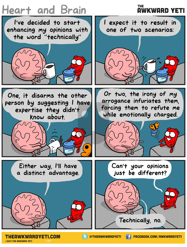 The Awkward Yeti on Thursday April 30, 2015 Comic Strip