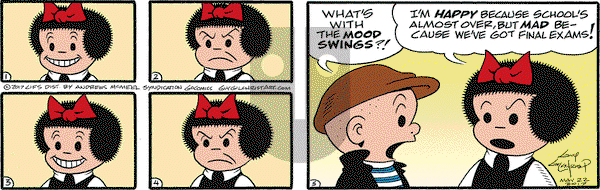 Nancy on Monday May 22, 2017 Comic Strip