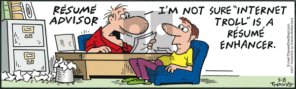 Frank and Ernest on Monday May 8, 2017 Comic Strip
