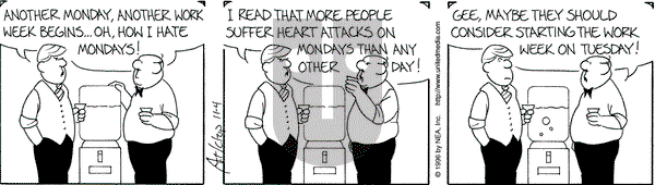 The Born Loser on Monday November 4, 1996 Comic Strip