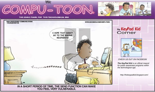 Compu-toon on Sunday May 4, 2014 Comic Strip