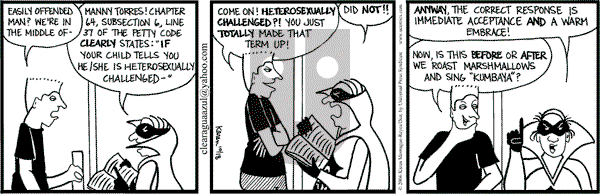 Clear Blue Water on Wednesday October 18, 2006 Comic Strip