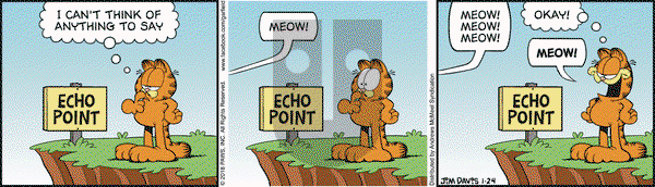 Garfield on Wednesday January 24, 2018 Comic Strip