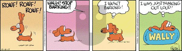 Drabble on Monday October 16, 2017 Comic Strip