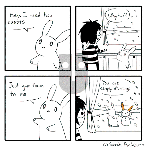Sarah's Scribbles on Wednesday February 4, 2015 Comic Strip