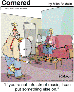Cornered on Friday November 1, 2019 Comic Strip
