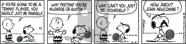 Peanuts - Thursday May 8, 1980 Comic Strip