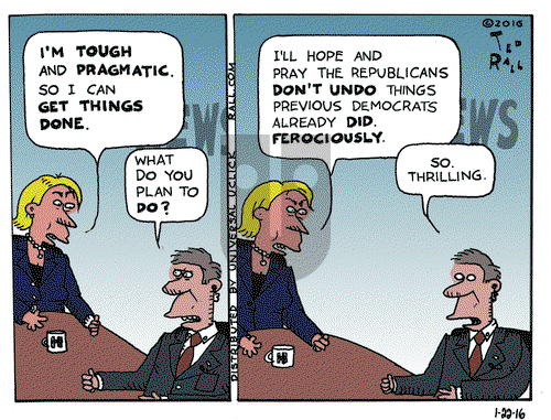Ted Rall on Friday January 22, 2016 Comic Strip
