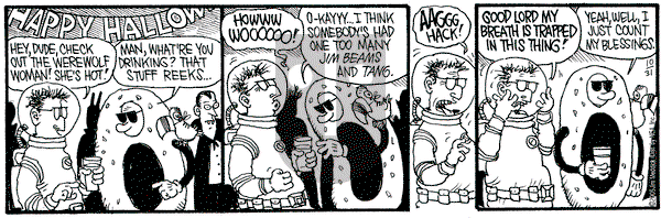 Monty on Monday October 31, 2005 Comic Strip