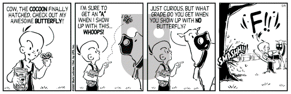 Cow and Boy Classics on Saturday May 19, 2007 Comic Strip