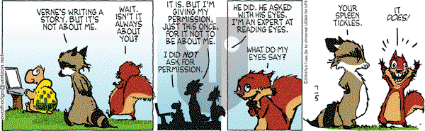 Over the Hedge on Tuesday July 5, 2016 Comic Strip