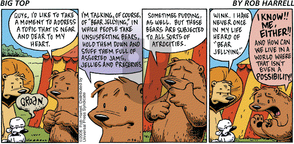 Big Top - Sunday November 26, 2006 Comic Strip