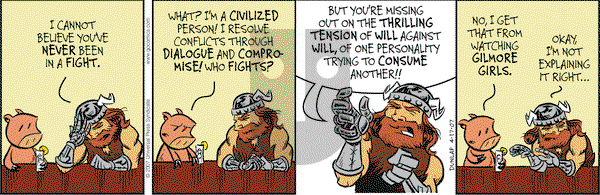 Ink Pen on Tuesday April 17, 2007 Comic Strip