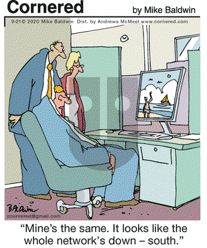 Cornered on Monday September 21, 2020 Comic Strip