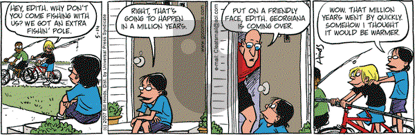 Cleats on Monday May 14, 2007 Comic Strip