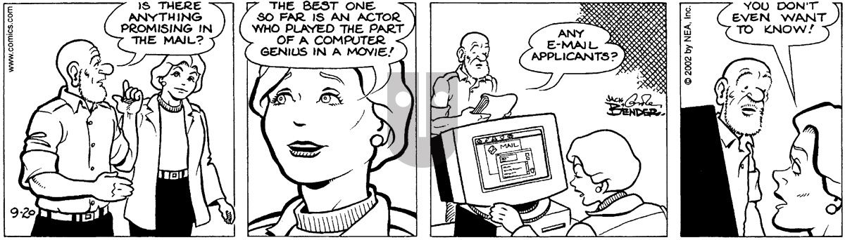 Alley Oop - Friday September 20, 2002 Comic Strip