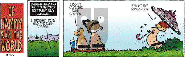 Over the Hedge on Friday August 25, 2017 Comic Strip