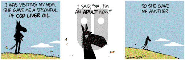 Dark Side of the Horse on Saturday August 18, 2018 Comic Strip