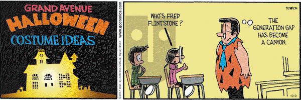 Grand Avenue on Friday October 9, 2020 Comic Strip