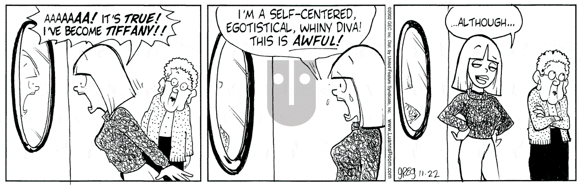 Luann - Friday November 22, 2002 Comic Strip