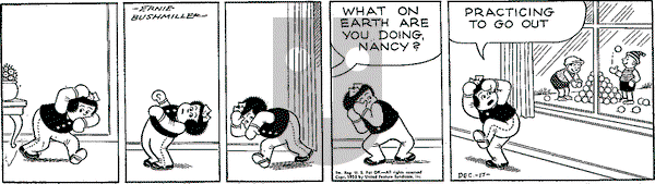 Nancy Classics on Wednesday December 25, 2024 Comic Strip