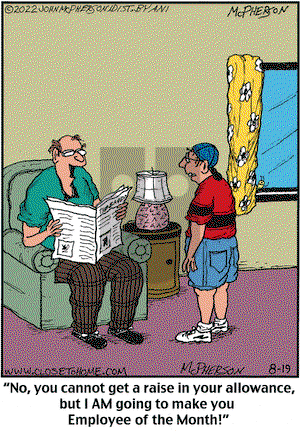 Close to Home - Friday August 19, 2022 Comic Strip