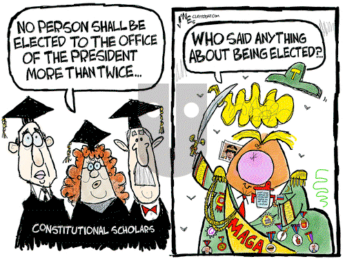 Clay Jones on Wednesday April 2, 2025 Comic Strip