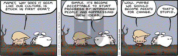 DeFlocked on Monday July 7, 2008 Comic Strip