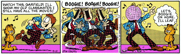 Garfield on Saturday September 12, 1992 Comic Strip