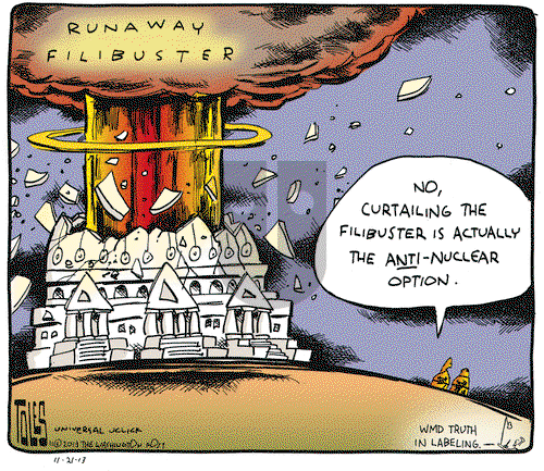 Tom Toles on Thursday November 21, 2013 Comic Strip