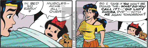 Nancy on Friday November 18, 2016 Comic Strip