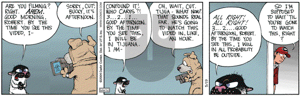 Get Fuzzy on Wednesday May 19, 2004 Comic Strip