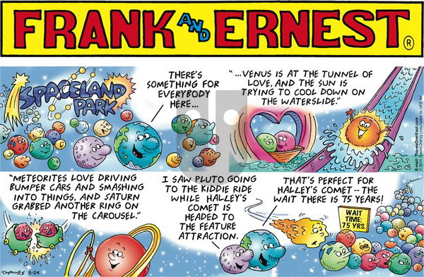 Frank and Ernest on Sunday August 24, 2014 Comic Strip
