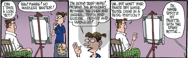 Monty on Wednesday April 13, 2016 Comic Strip