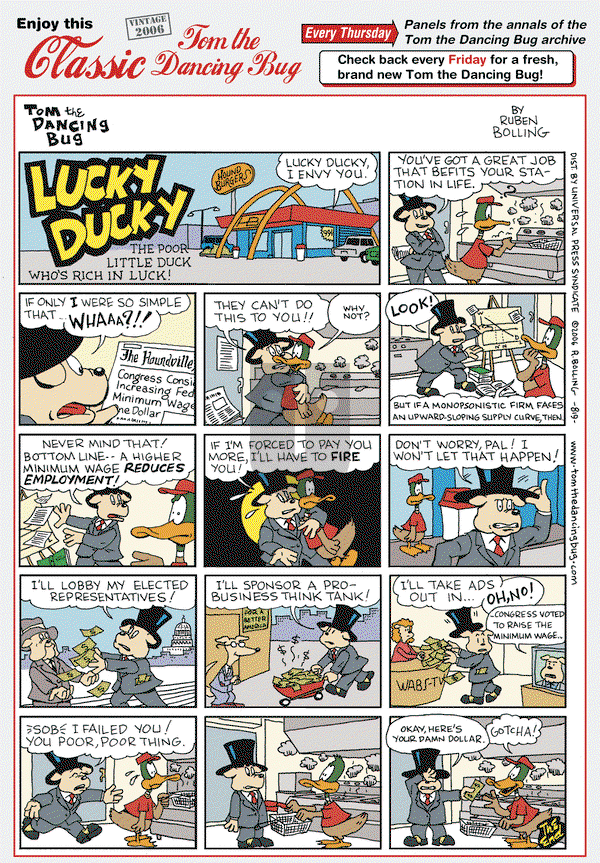 Tom the Dancing Bug on Thursday July 5, 2018 Comic Strip
