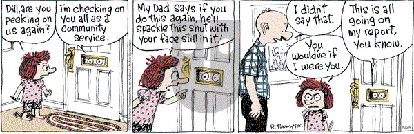 Cul de Sac on Friday May 25, 2018 Comic Strip