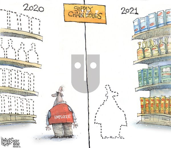 Matt Davies on Sunday October 10, 2021 Comic Strip