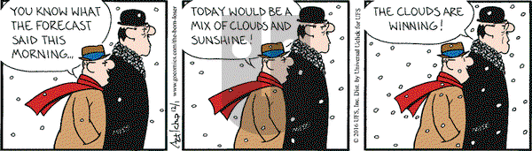 The Born Loser on Thursday December 1, 2016 Comic Strip