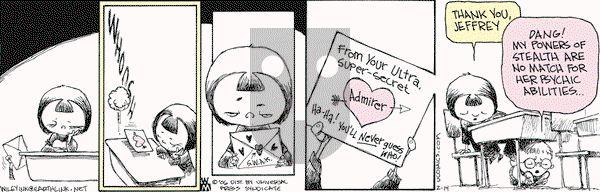 Non Sequitur on Tuesday February 14, 2006 Comic Strip