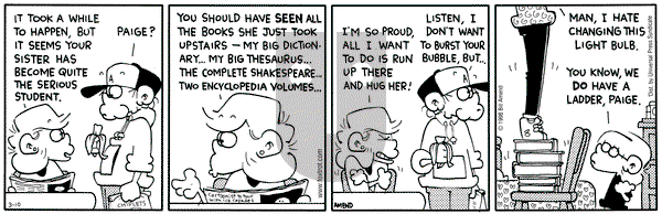 FoxTrot on Tuesday March 10, 1998 Comic Strip