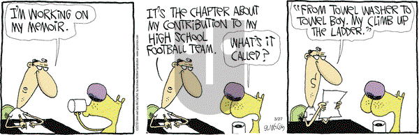 The Duplex on Wednesday March 27, 2019 Comic Strip