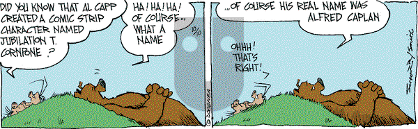 The Grizzwells on Friday October 10, 2008 Comic Strip