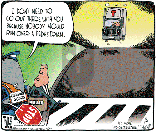 Tom Toles on Thursday April 12, 2018 Comic Strip