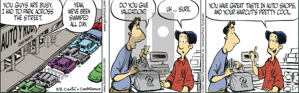 Baldo on Monday June 11, 2007 Comic Strip