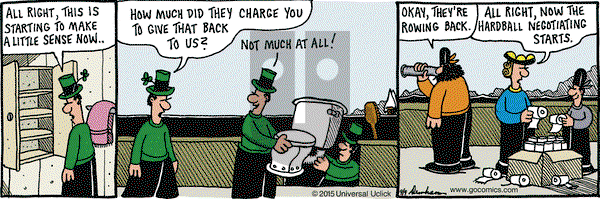 Overboard on Wednesday September 9, 2015 Comic Strip