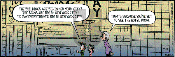 Grand Avenue on Tuesday July 19, 2016 Comic Strip