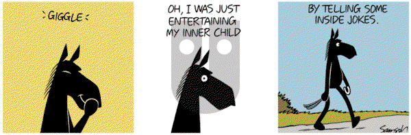 Dark Side of the Horse on Thursday May 28, 2020 Comic Strip